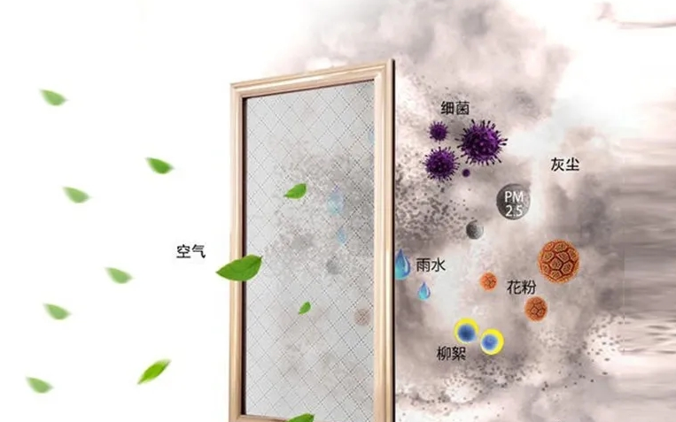 纳米纤维膜窗纱应用